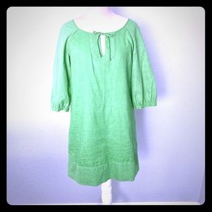 Juicy Couture Green Embroidered Dress Size Medium